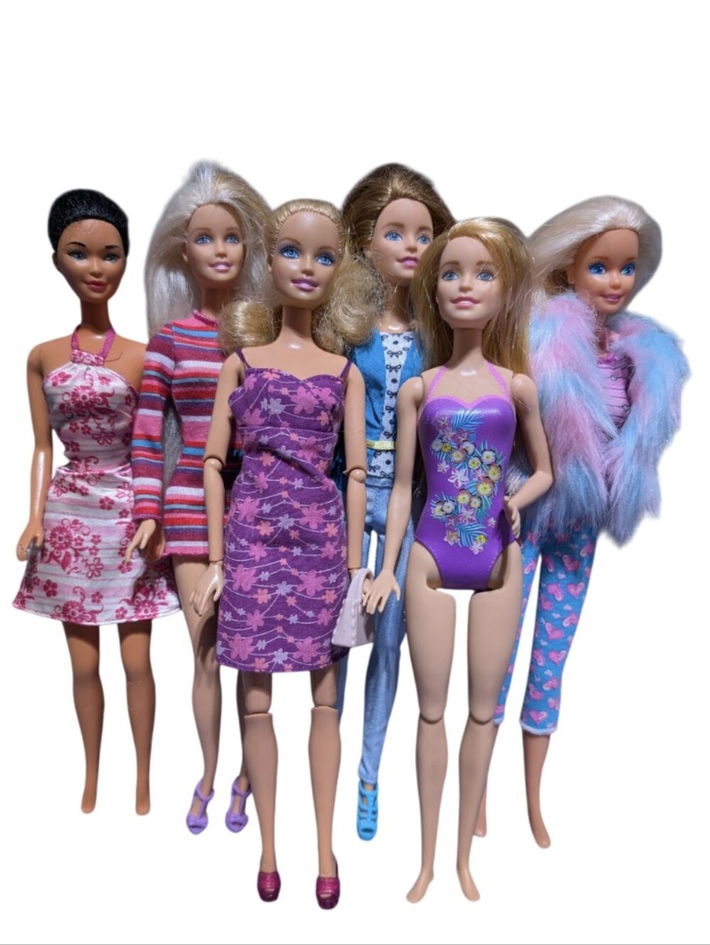 2 For $20 🩷 Vintage & Modern Barbie Lot - Six Assorted Dolls